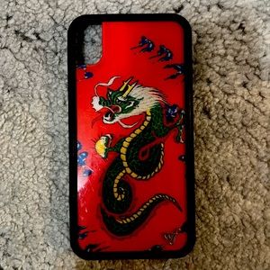 iphone Xr wildflower phone case “Red Dragon”